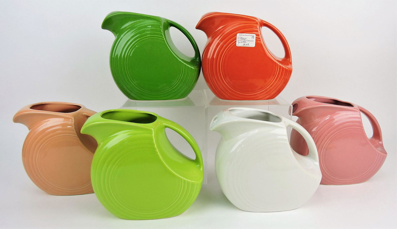 Fiesta Post 86 lot of 6 disc water (1 of 1)