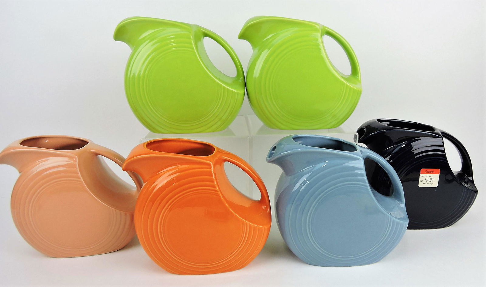 Fiesta Post 86 lot of 6 disc water (1 of 1)