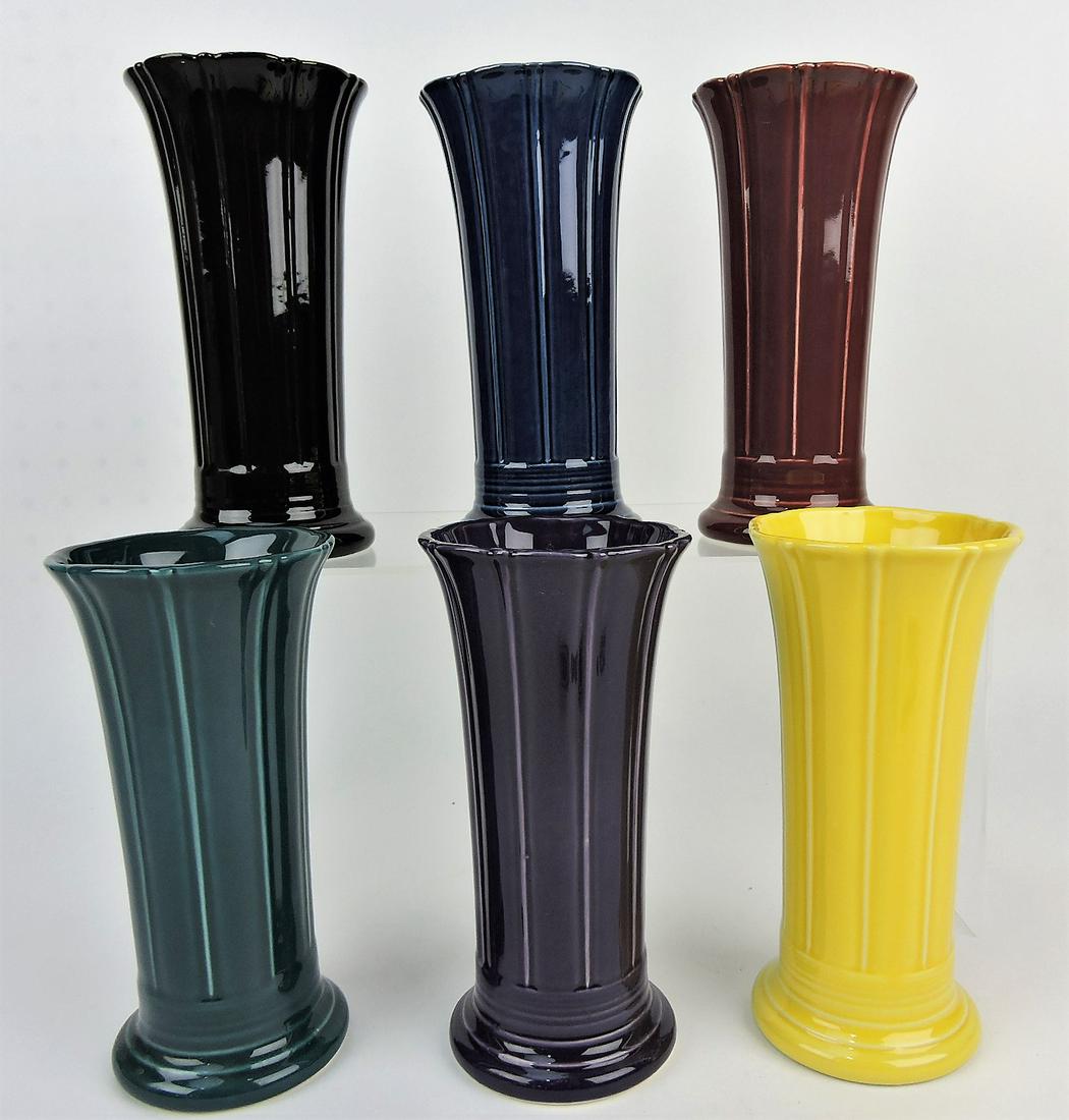 Fiesta Post 86 lot of 6 - 8" vases, (1 of 1)