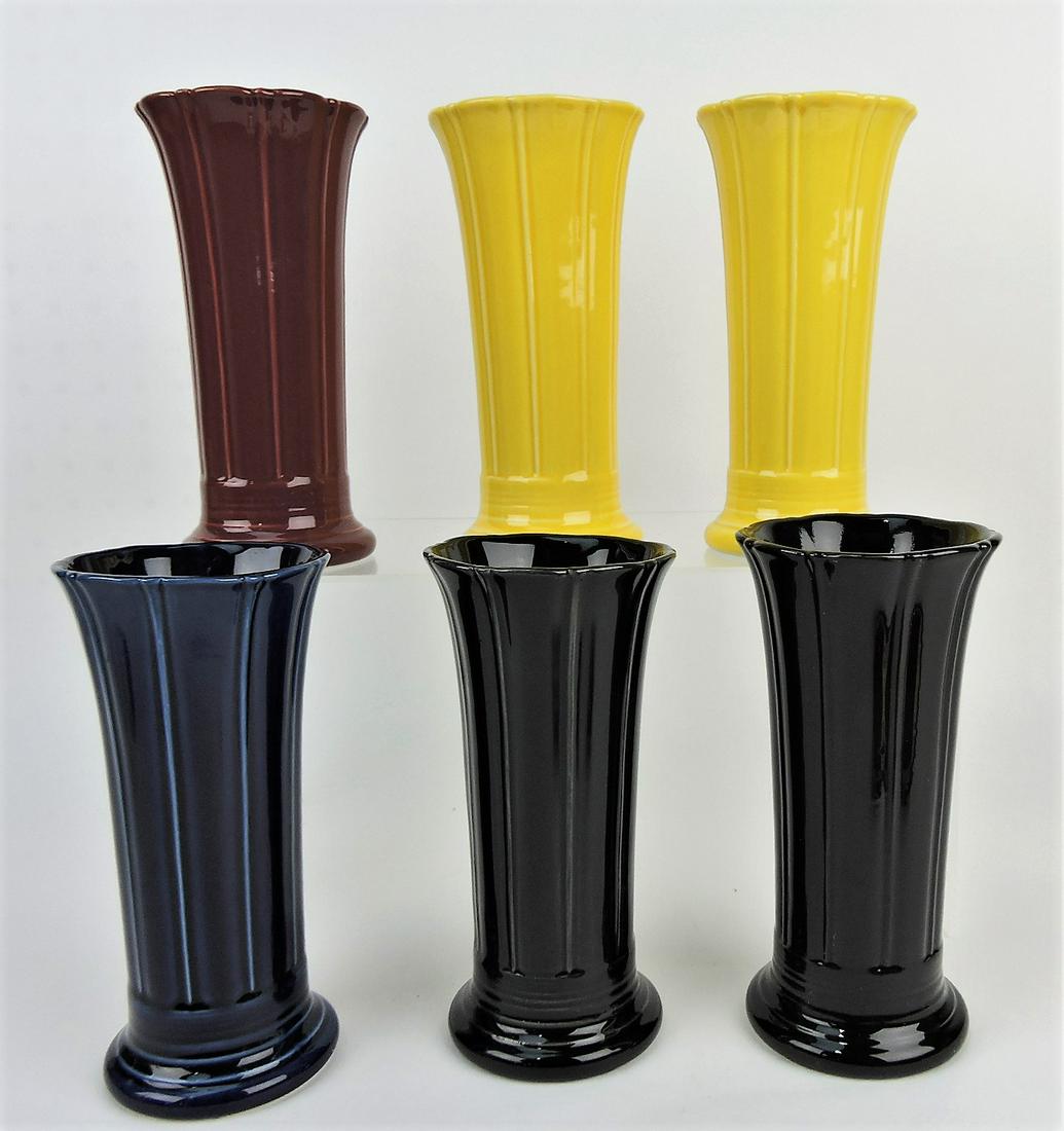 Fiesta Post 86 lot of 6 - 8" vases, (1 of 1)