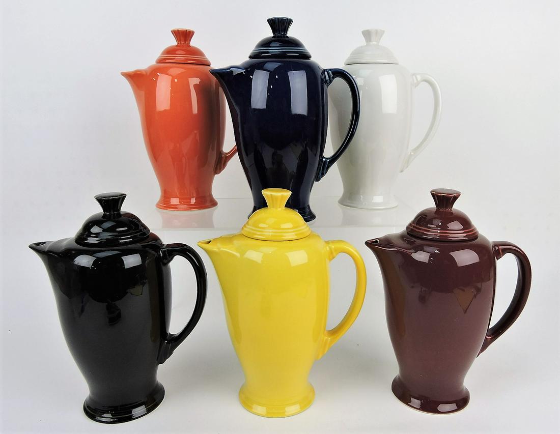 Fiesta Post 86 coffee server lot of 6, (1 of 1)
