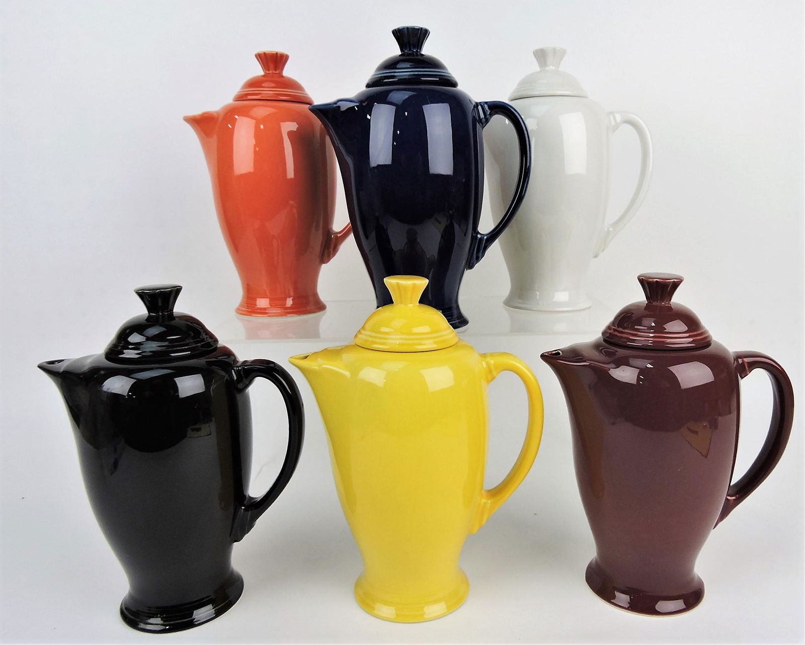 Fiesta Post 86 coffee server lot of 6, (1 of 1)