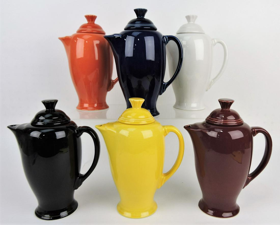 Fiesta Post 86 coffee server lot of 6, (1 of 1)