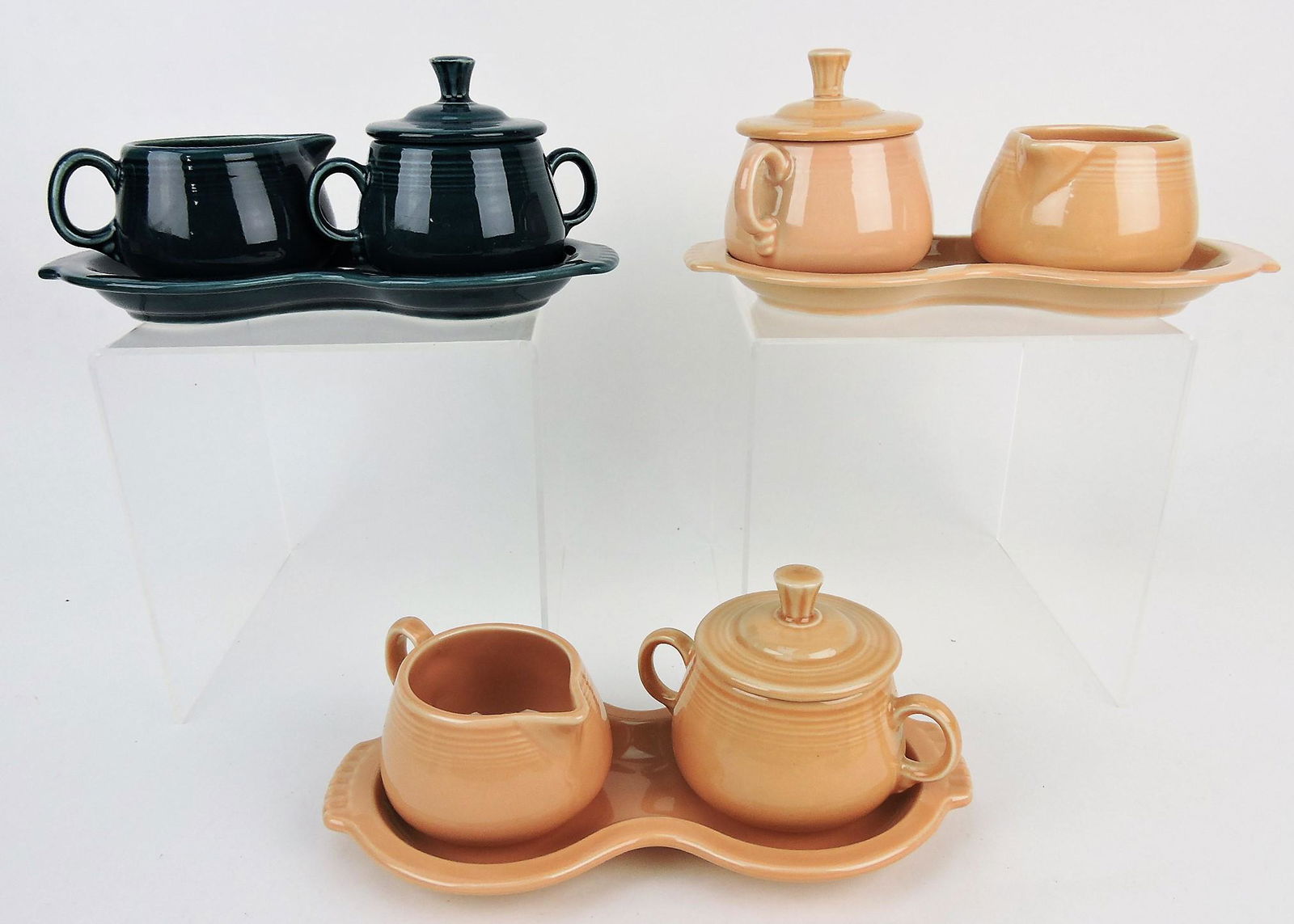 Fiesta Post 86 lot of 3 cream, sugar, (1 of 1)