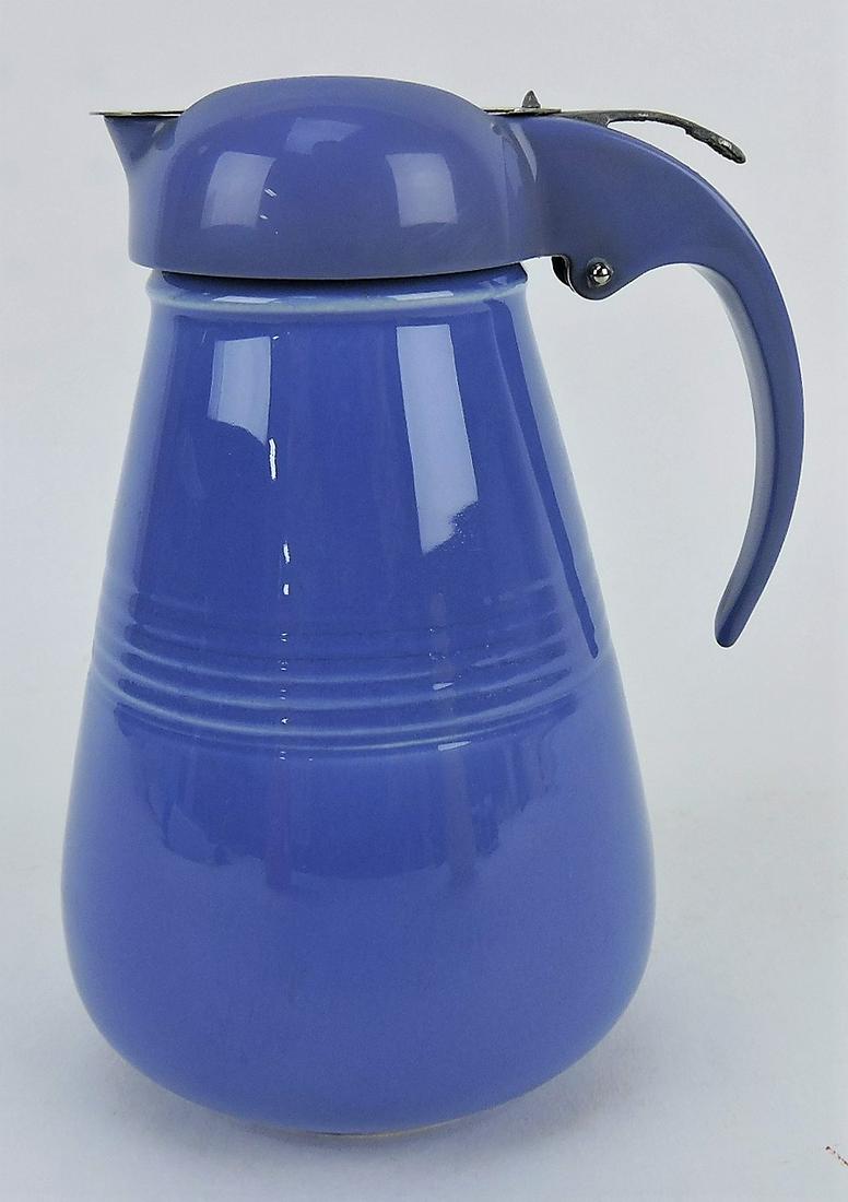 Fiesta Harlequin syrup pitcher, (1 of 1)