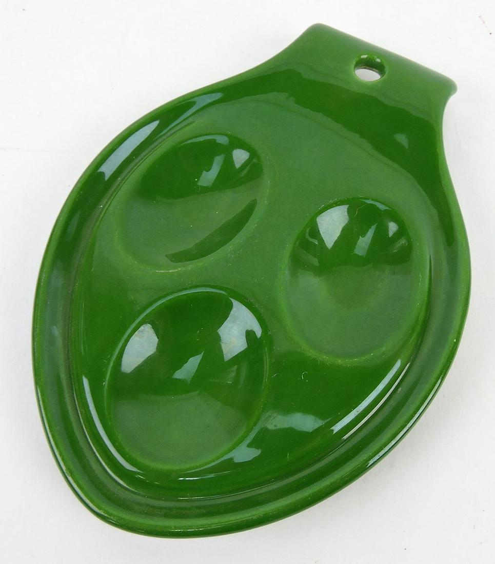 Fiesta Rhythm dark green spoon rest (1 of 1)