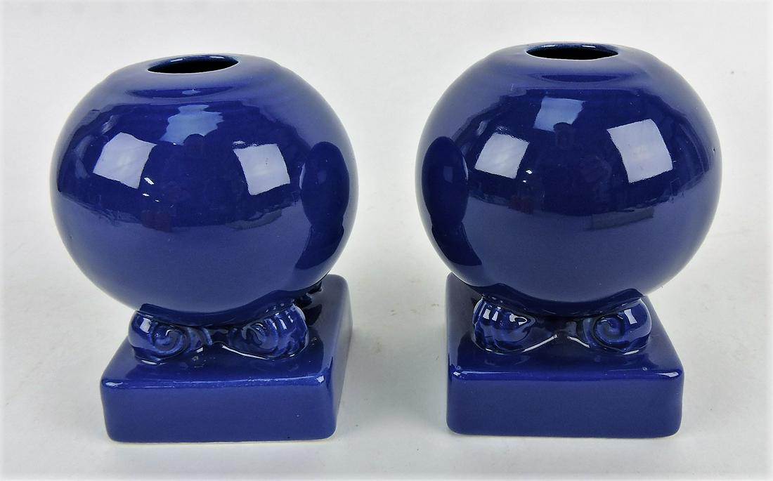 Fiesta bulb candle holder, pair, (1 of 1)