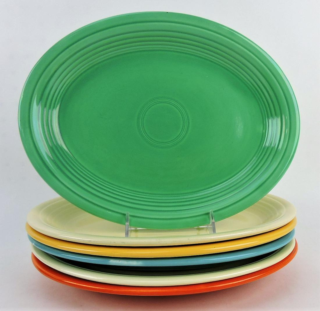 Fiesta platter group, lot of 6 mixed (1 of 1)