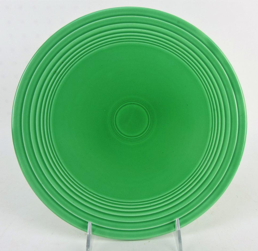 Fiesta cake plate, green (1 of 2)