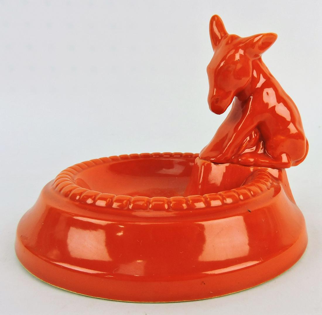 RARE Fiesta red donkey figural (1 of 6)