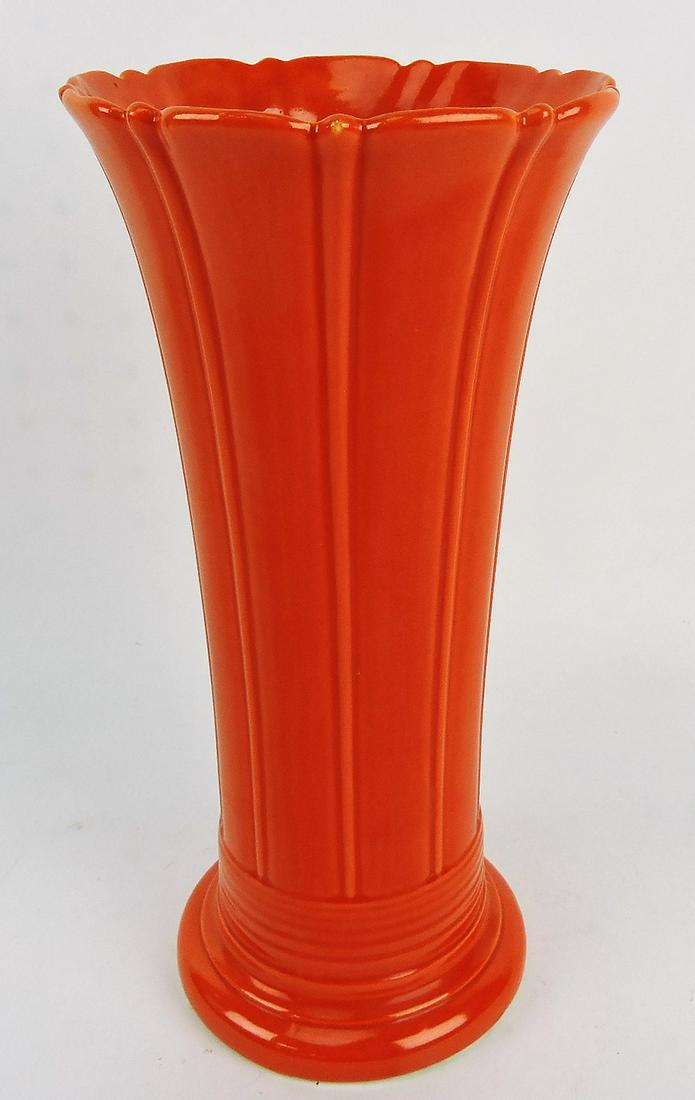 Fiesta 12" flower vase, red, small (1 of 1)