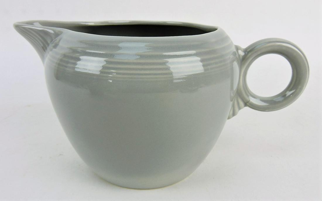 Fiesta two pint jug,  gray (1 of 1)