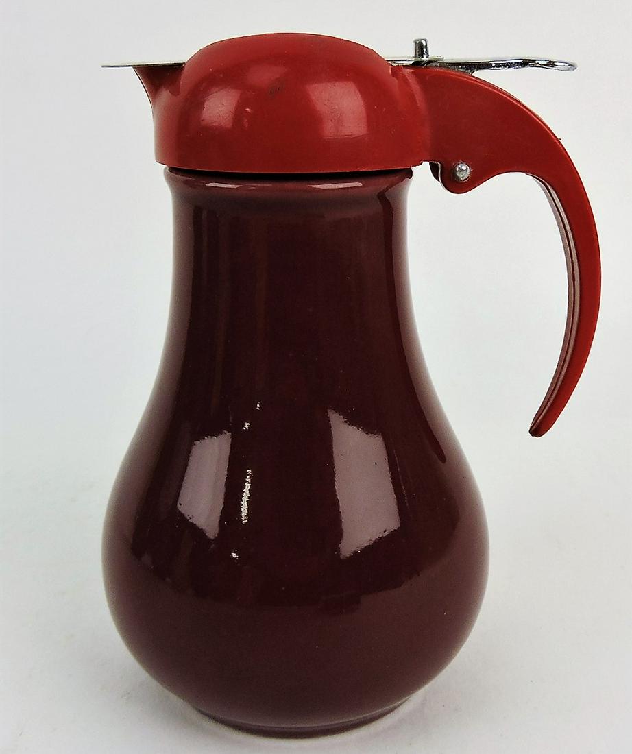 Fiesta style "Dripcut" syrup pitcher, (1 of 1)