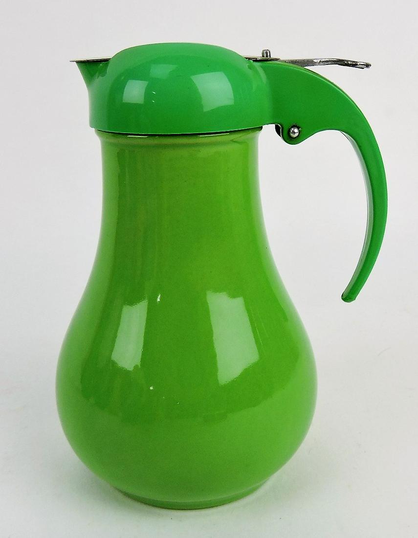 Fiesta style "Dripcut" syrup pitcher, (1 of 1)