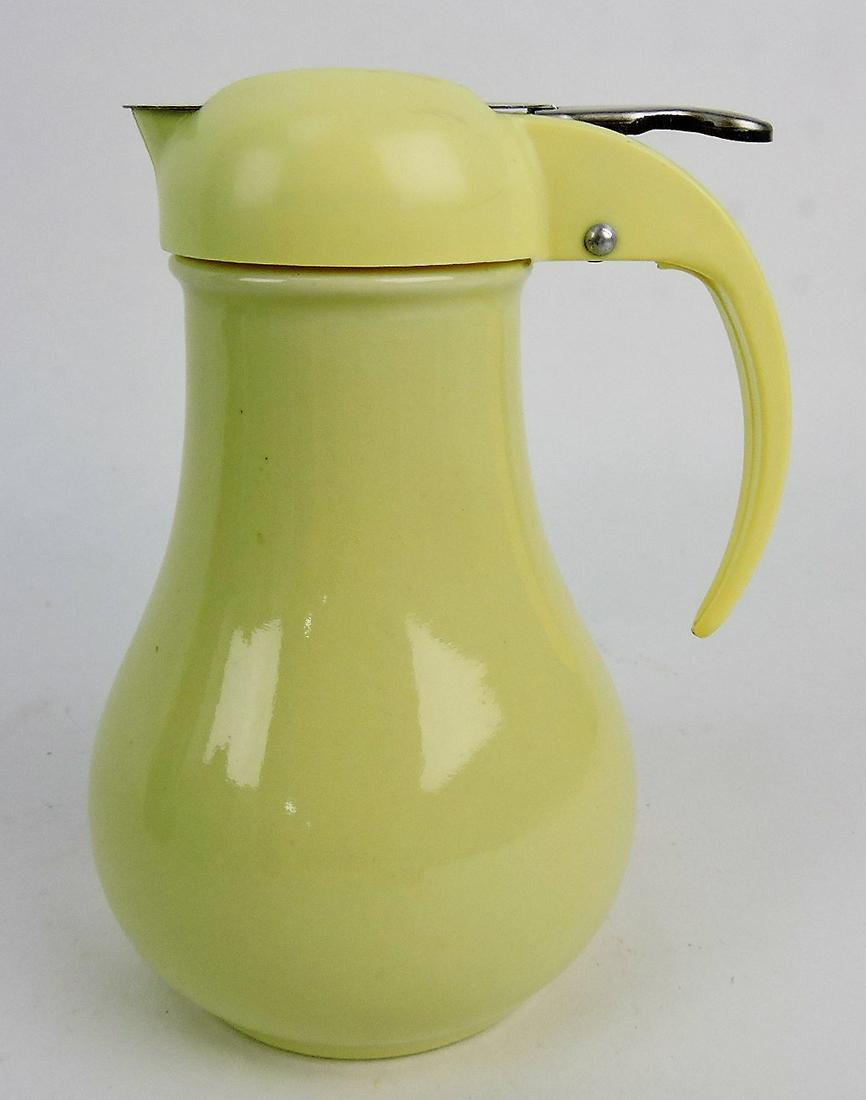 Fiesta style "Dripcut" syrup pitcher, (1 of 1)