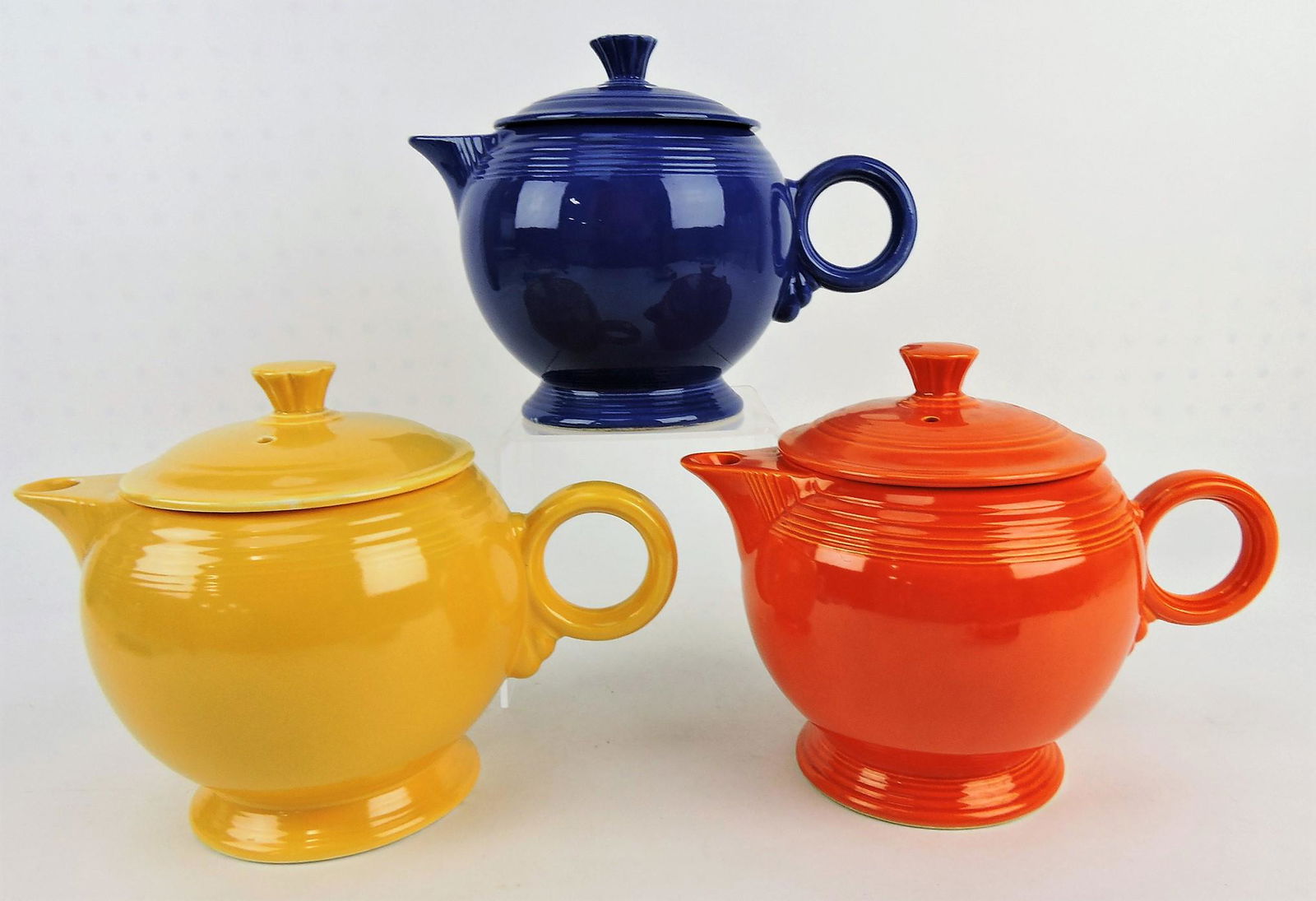 Fiesta large teapot group; red, (1 of 1)