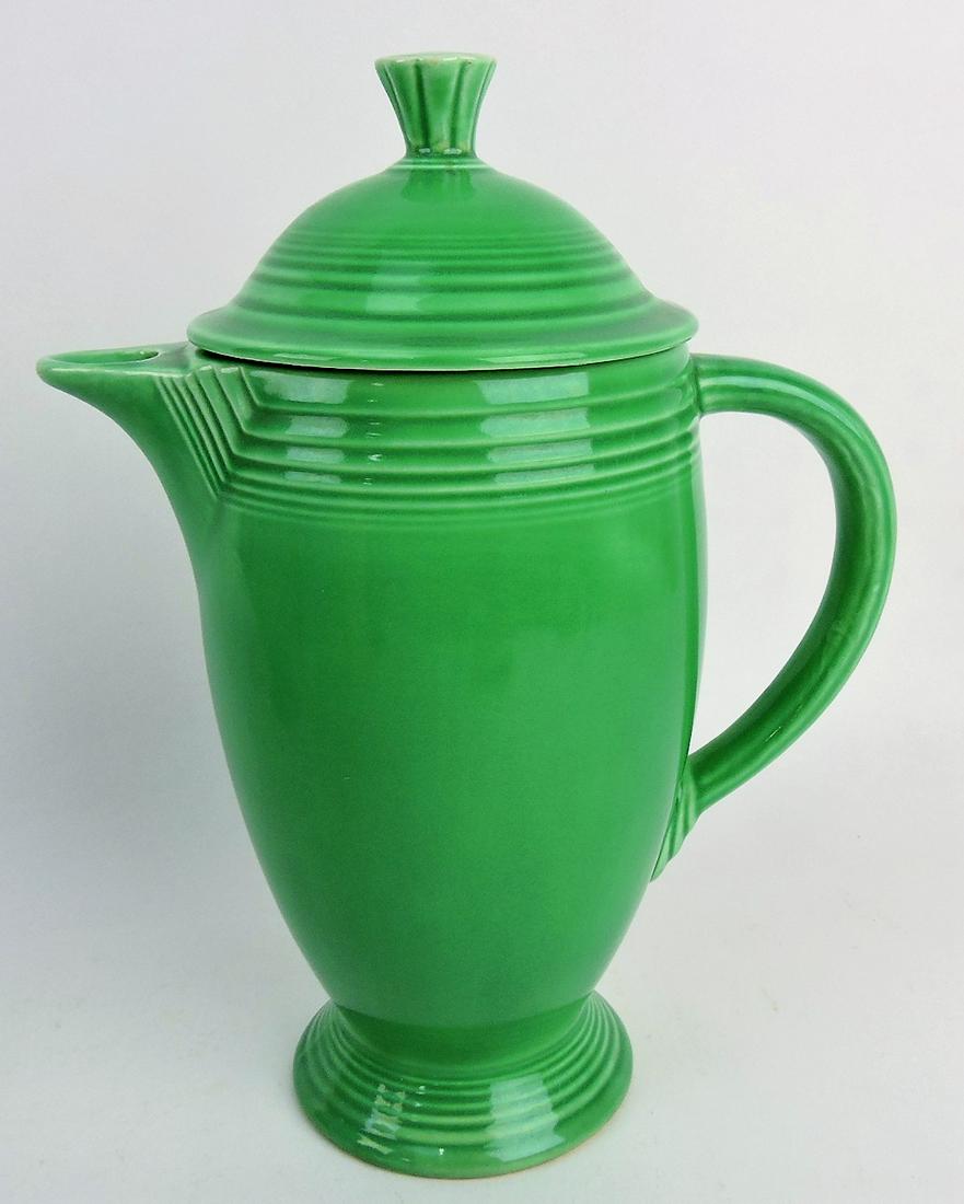 Fiesta coffee pot, green (1 of 1)