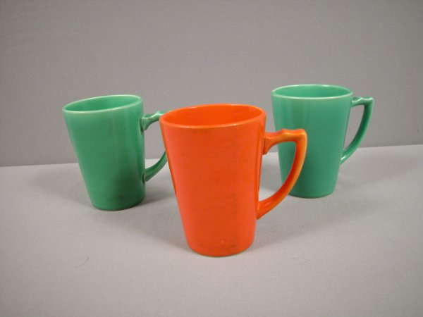 Fiesta Riviera handled tumbler group, 2 light gre
