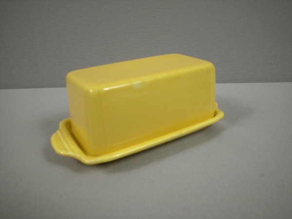 Fiesta Riviera Harlequin butter dish