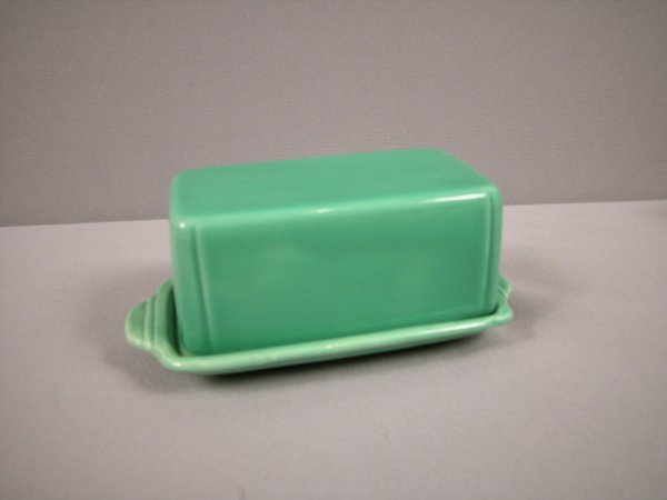 Fiesta Riviera Harlequin butter dish