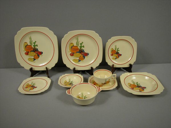 Fiesta Mexicana 9 piece place setting, 9 1/2",