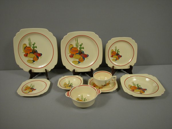 Fiesta Mexicana 9 piece place setting, 9 1/2",