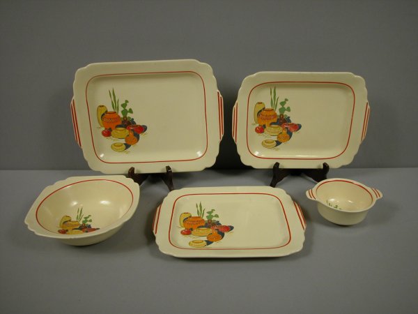 Fiesta Mexicana group - 13 1/2: platter, 2-12"