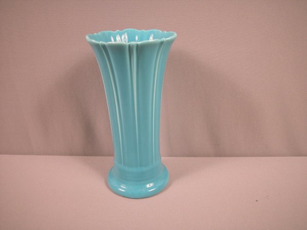 Fiesta 10" vase, turquoise