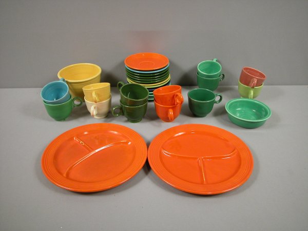 Fiesta group - 30 pieces, various colors and s