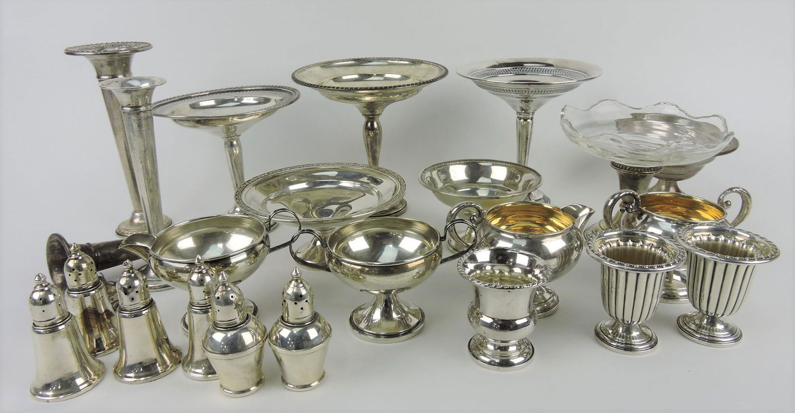 Sterling silver lot of 24 weighted (1 of 1)