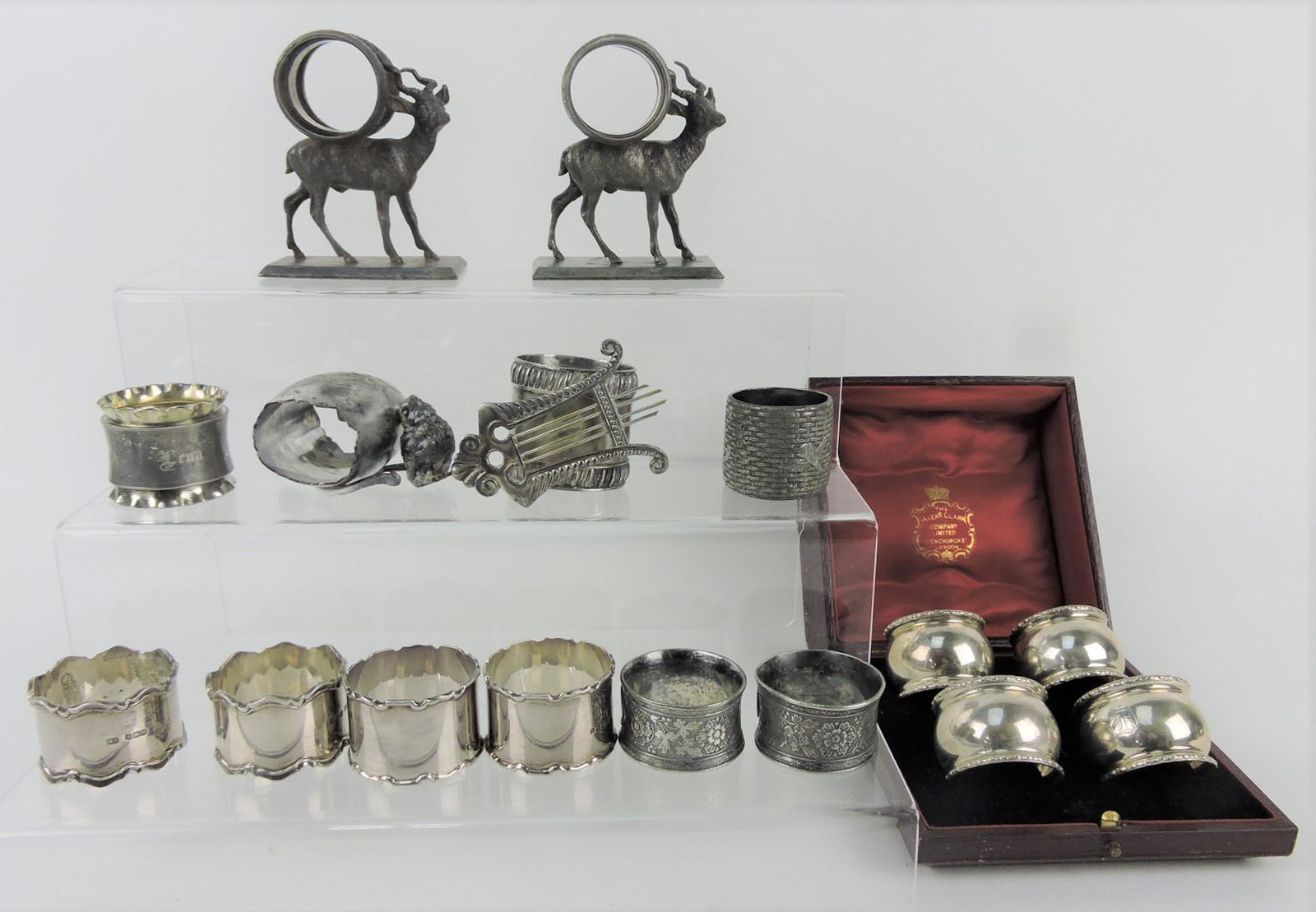 Lot of 16 sterling and silver plate (1 of 1)