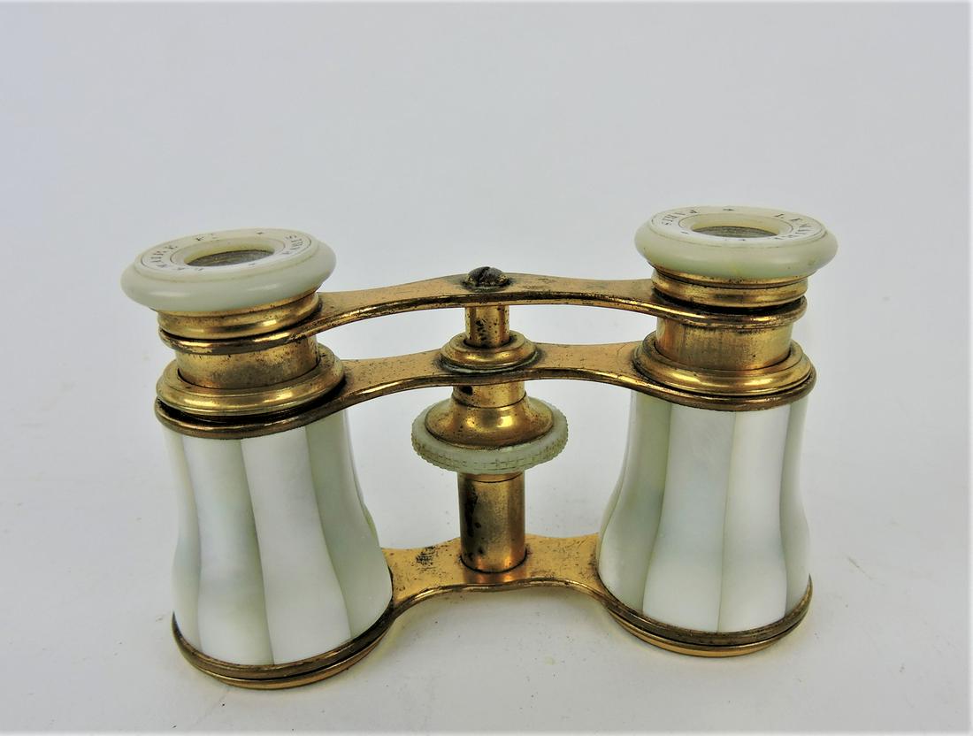 French MOP and brass pair of opera (1 of 1)