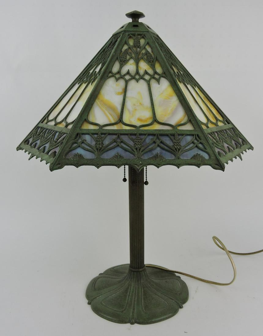 Bradley & Hubbard panel glass (1 of 1)