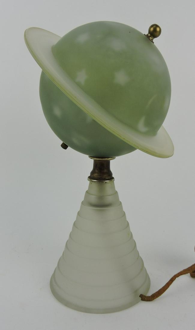 Depression era satin glass saturn (1 of 1)