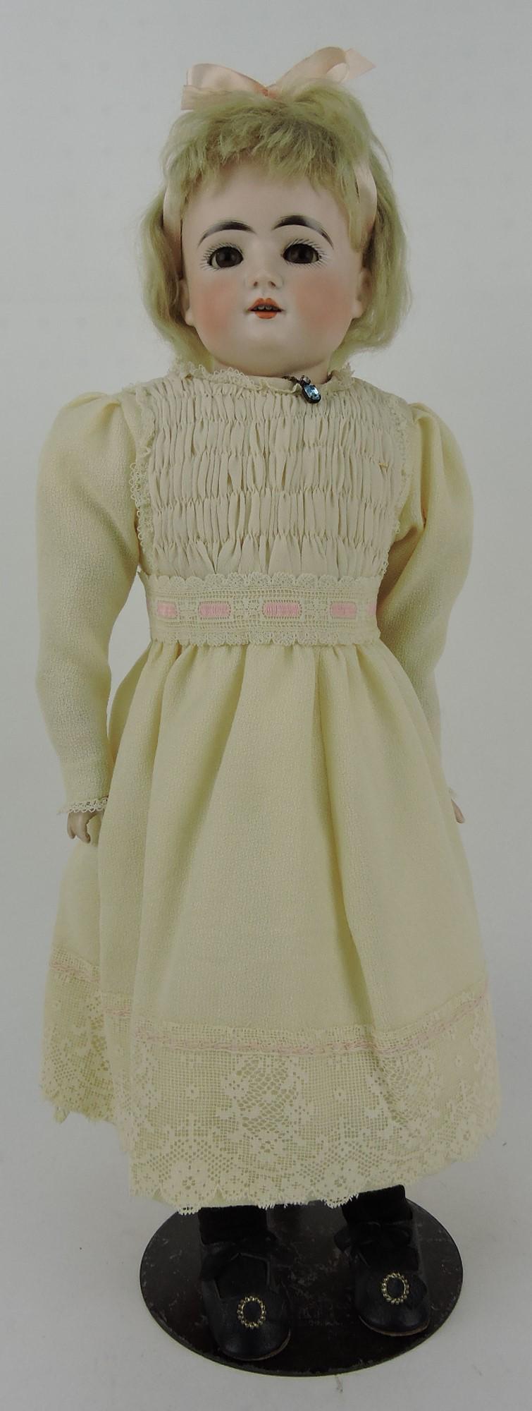 German bisque head doll, 20" (1 of 1)