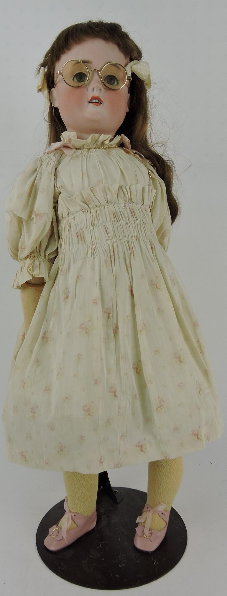 German bisque head doll, "Viola", (1 of 1)