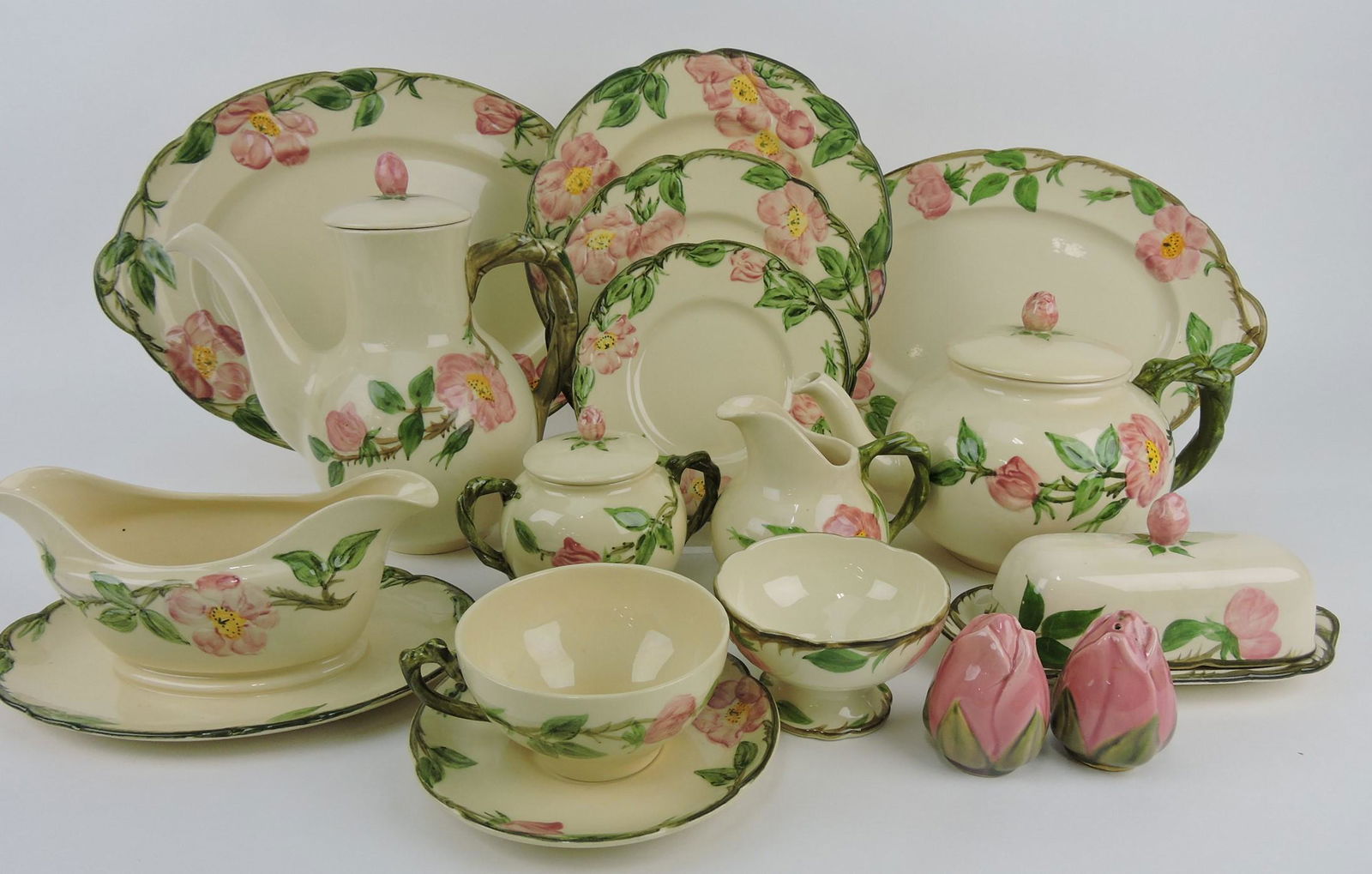 Franciscan "Dessert Rose" set of china - (1 of 1)