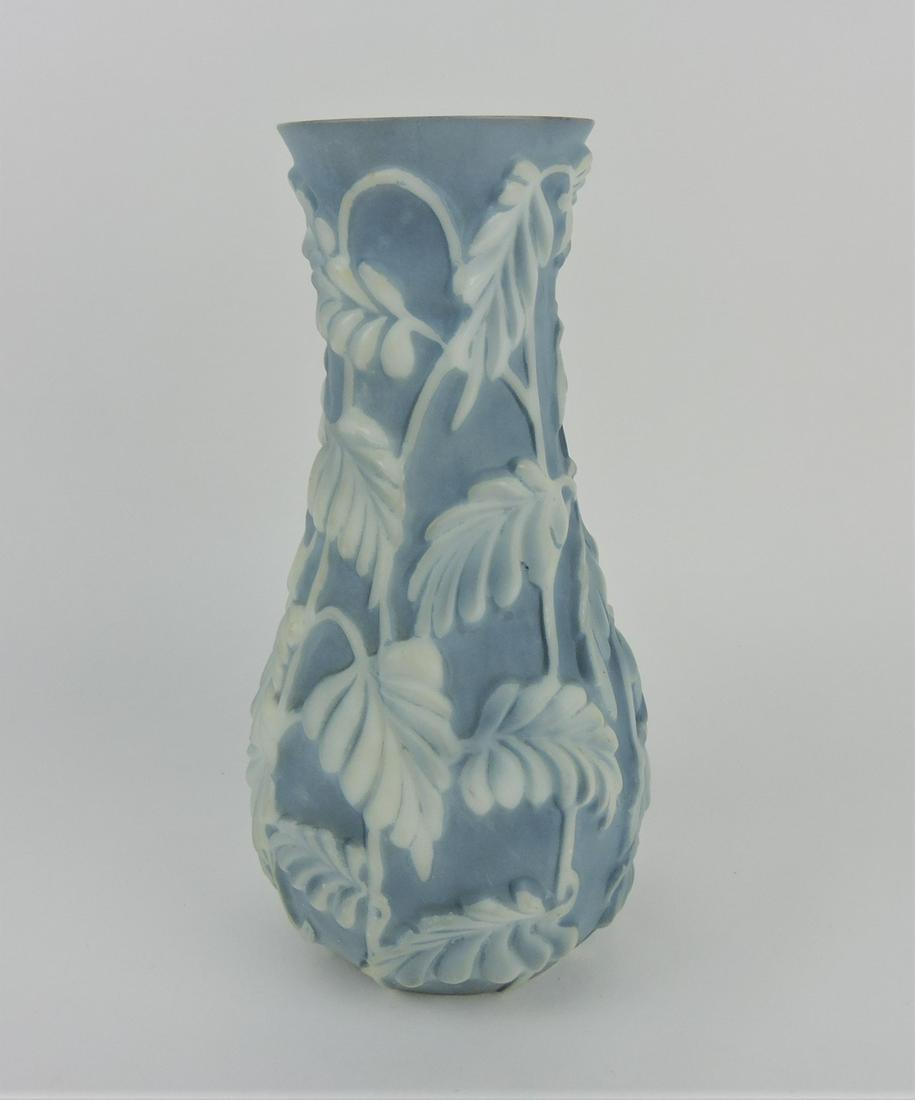 Phoenix Consolidated glass vase,: 11 1/2"