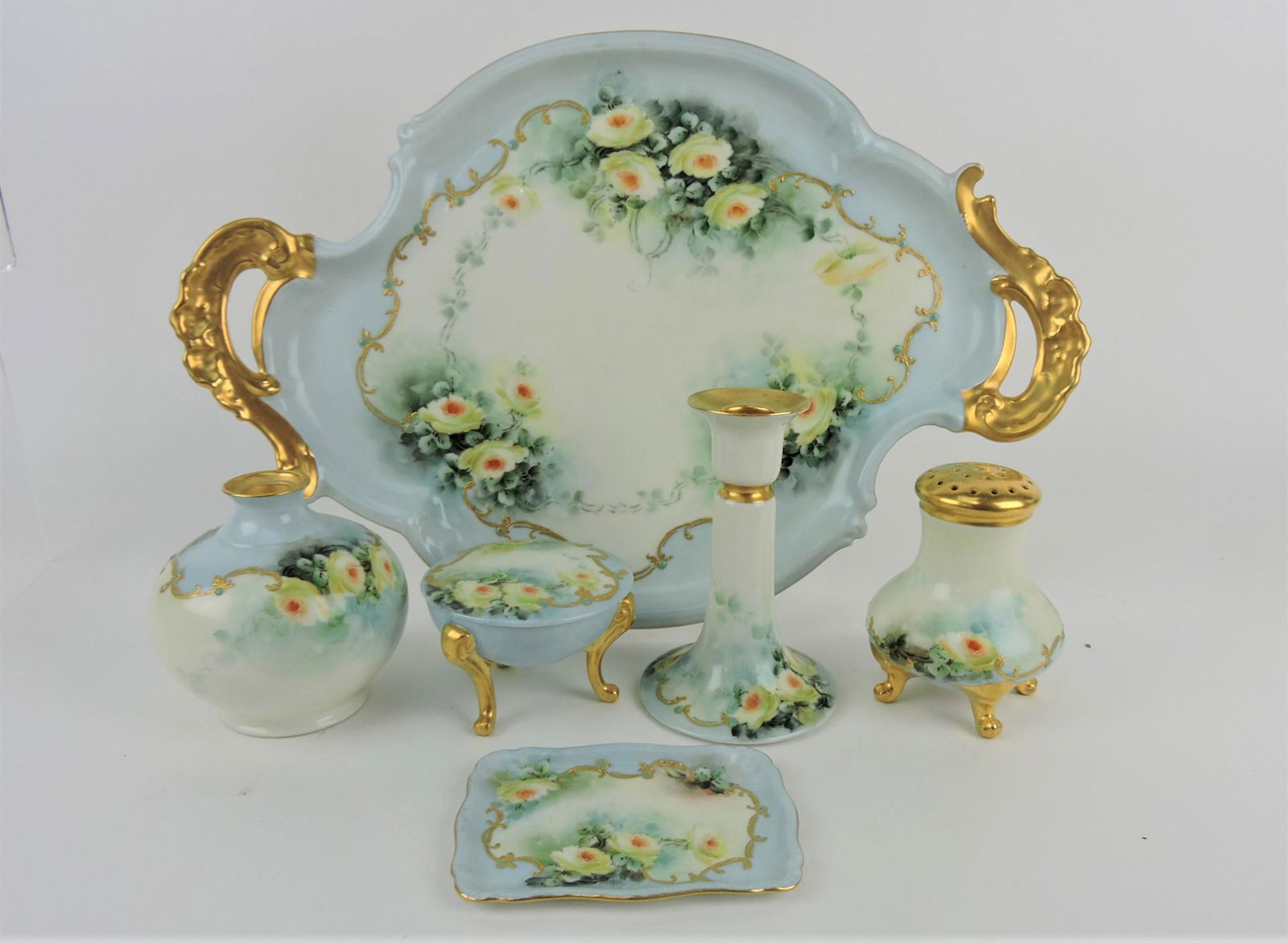 Limoges 6 piece dresser set (1 of 1)