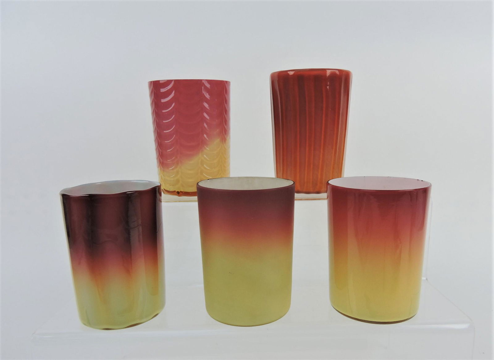 New England plated amberina lot of (1 of 1)