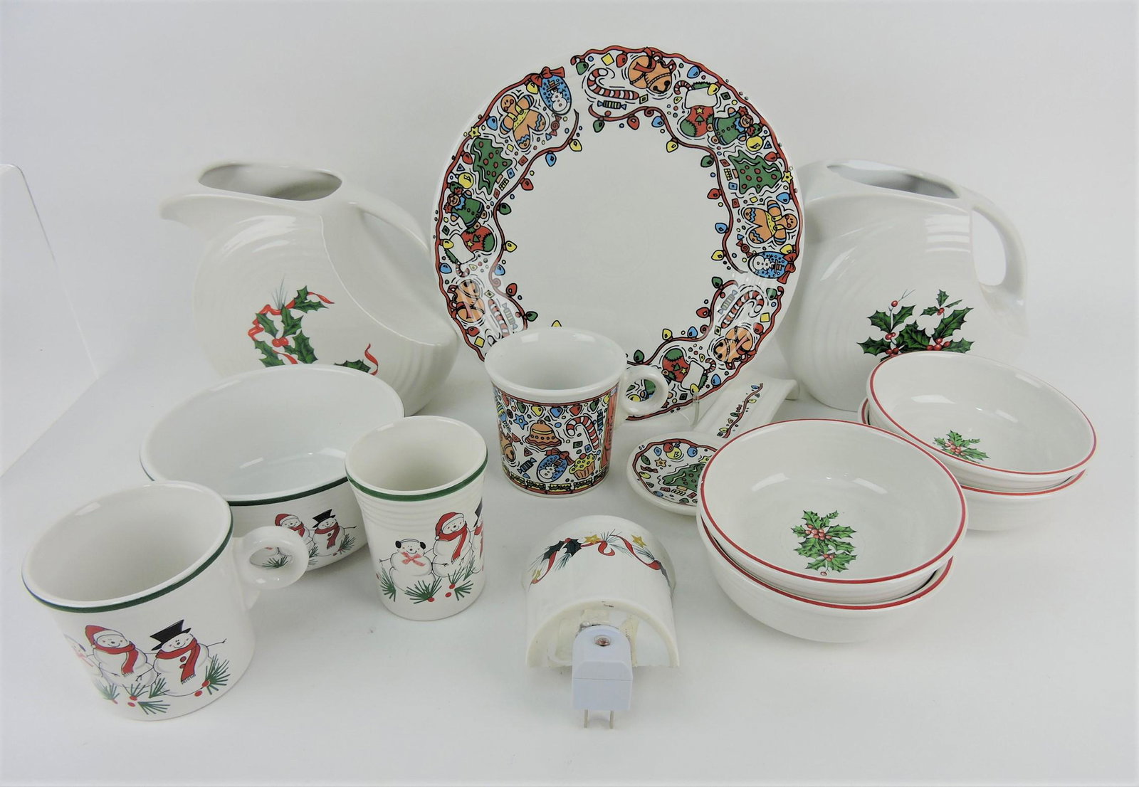 Fiesta Post 86 lot of 13 Christmas/ (1 of 1)