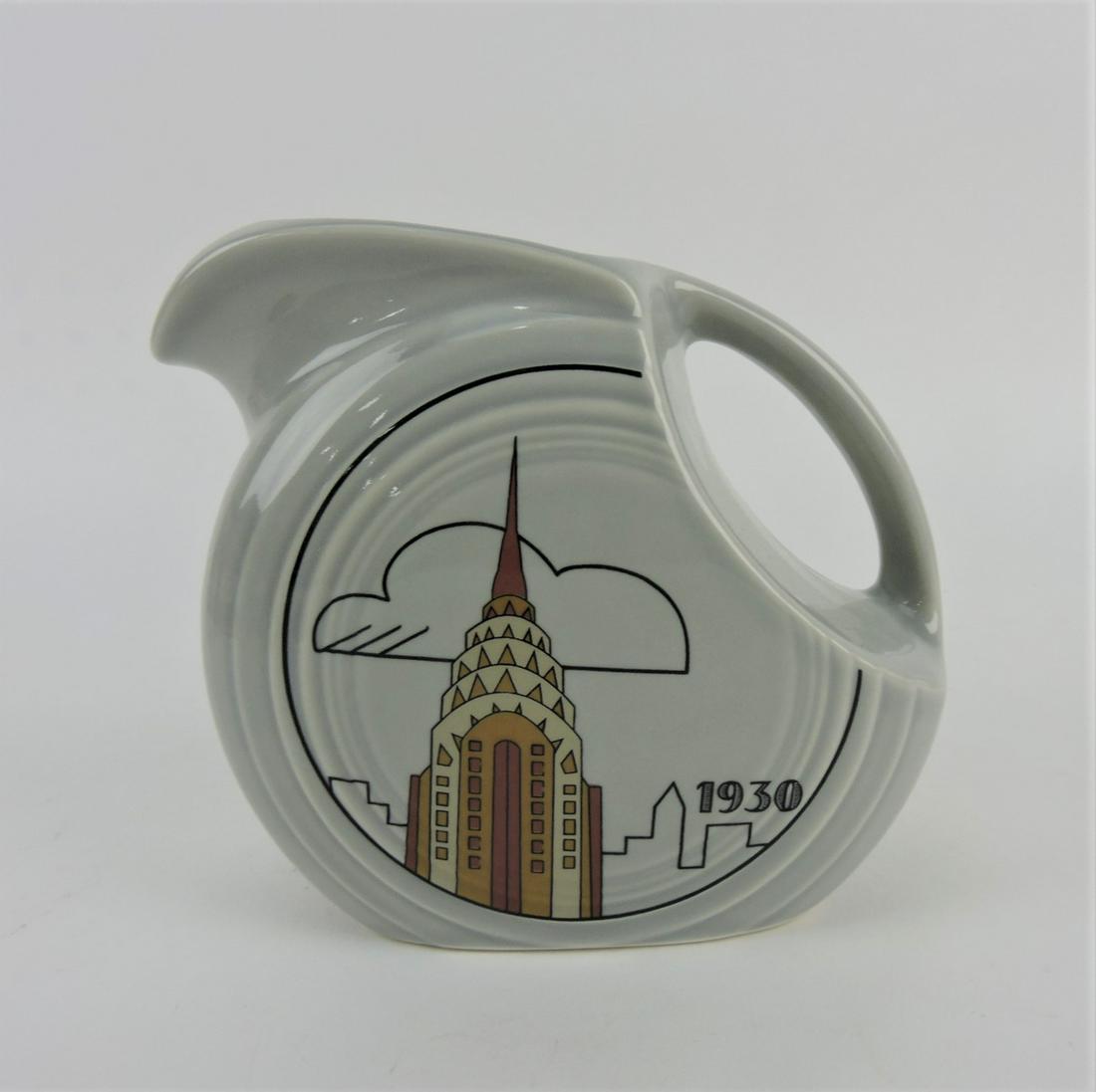 Fiesta Post 86 disc juice pitcher 1930 (1 of 1)