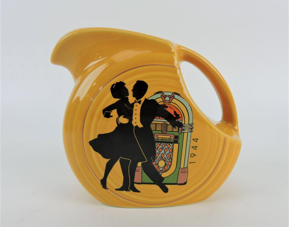 Fiesta Post 86 disc juice pitcher 1944 (1 of 1)
