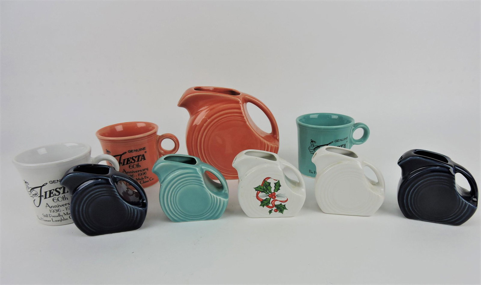 Fiesta Post 86 lot of 9 pieces: .