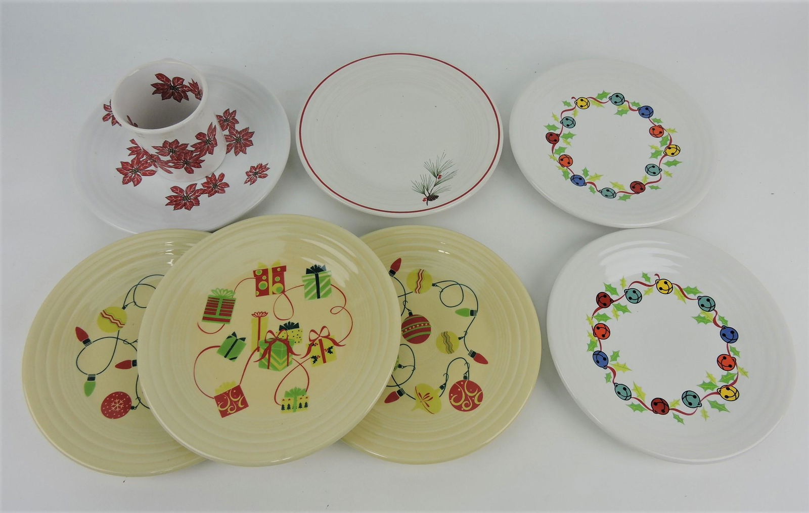 Fiesta Post 86 lot of 7 Christmas theme (1 of 1)