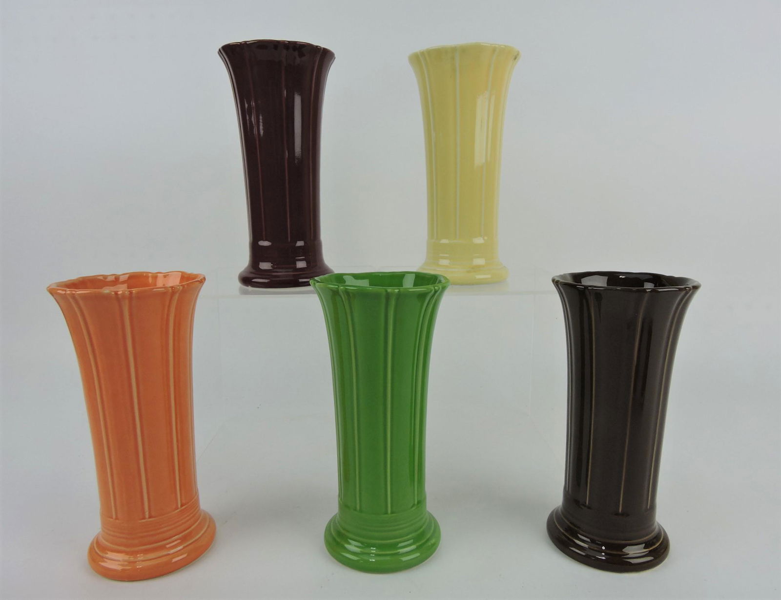 Fiesta Post 86 lot of 5 - 8" vases (1 of 1)