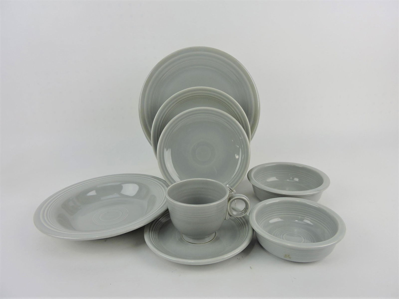 Fiesta 9 piece place setting, gray (1 of 1)