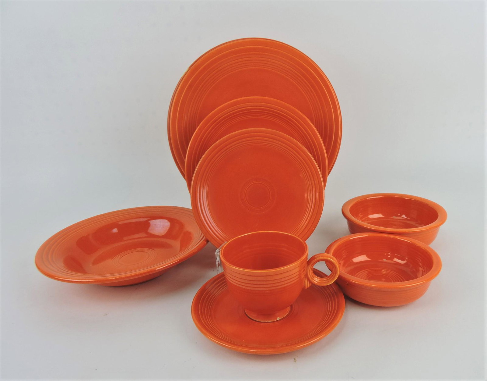 Fiesta 9 piece place setting, red (1 of 1)