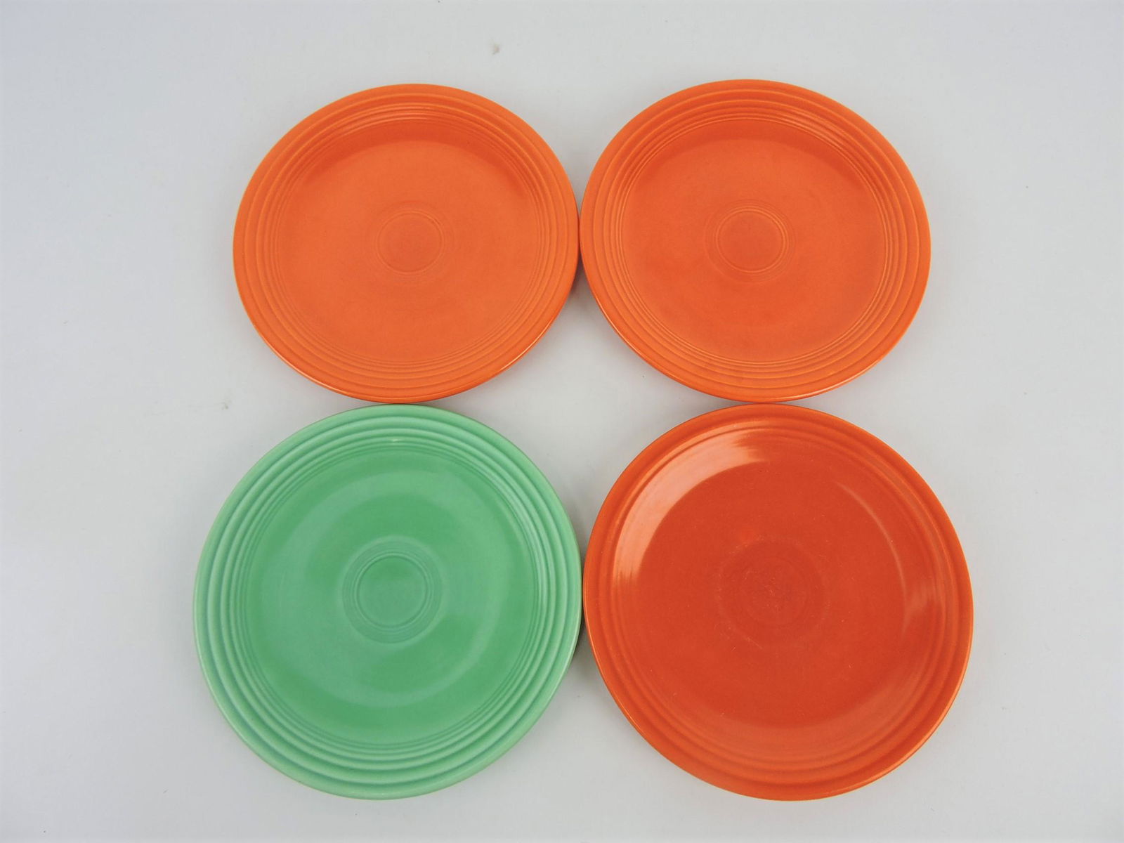 Fiesta 6" plate group, 4 mixed colors (1 of 1)
