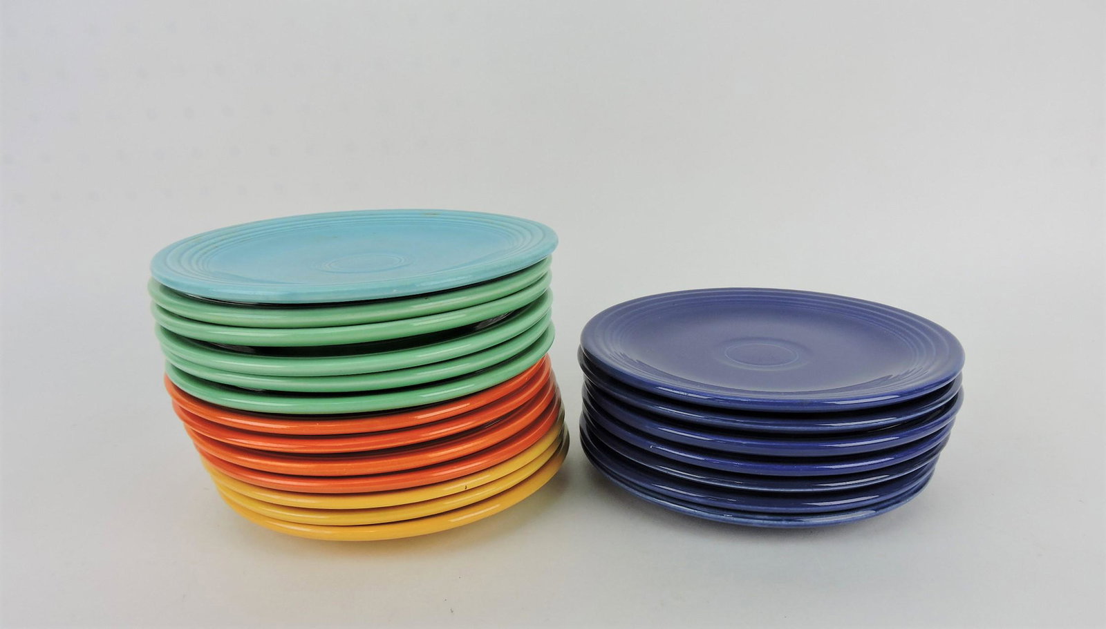Fiesta 6" plate group, 20 mixed colors (1 of 1)
